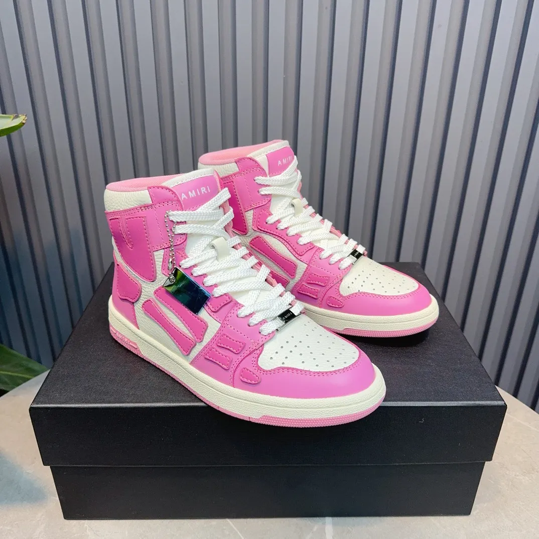 Men's shoes💰620💰 AMIRI AMIRI trendy brand hot sale🔥 Available all year round✅Couples💑 Official website synchronization Imported fabrics 1⃣️ratio 1⃣️Re-engraved, original factory special original sole, 35-45 (38.45. Non-refundable)